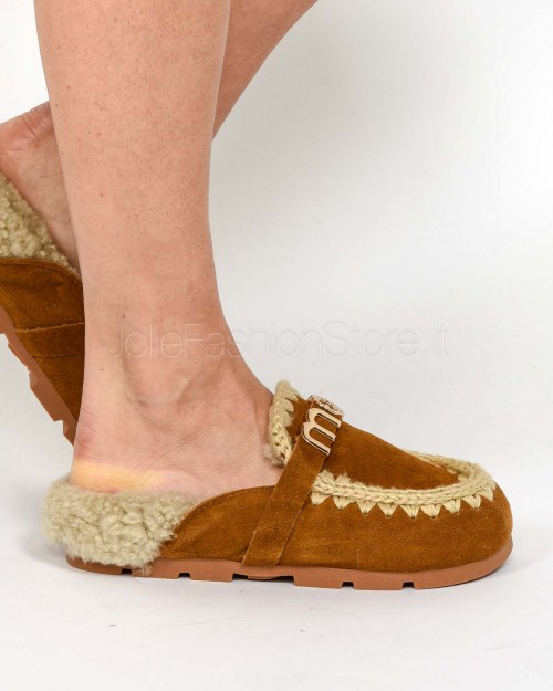 Mou Winter Bio Slide Cognac  FW431 COGNAC