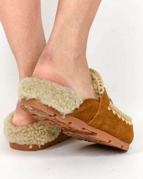 Mou Winter Bio Slide Cognac  FW431 COGNAC