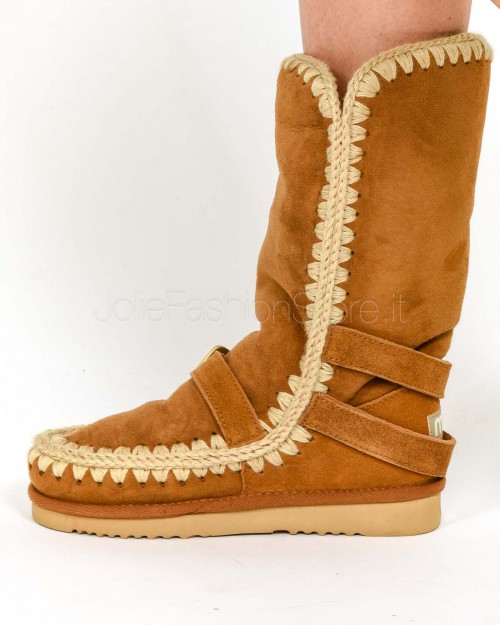Mou Stivale Eskimo con Ganci Cognac  FW101137 COGNAC