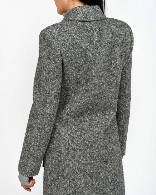 Patrizia Pepe CAPPOTTO/COAT Gray Greige  2O0215 A670 FG50