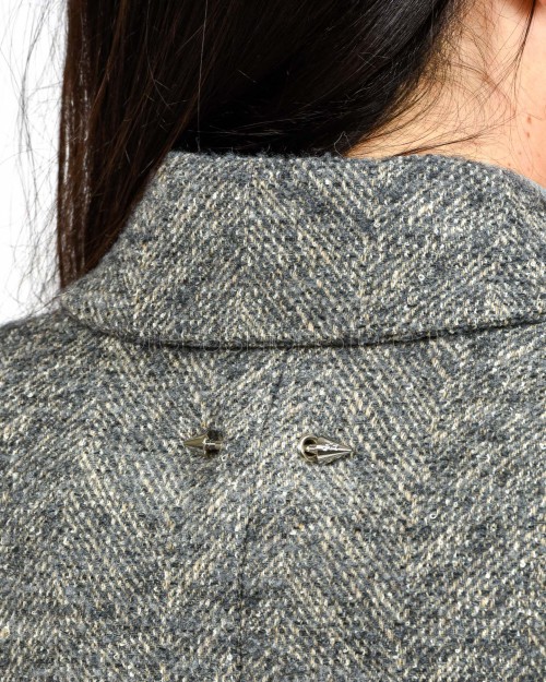 Patrizia Pepe CAPPOTTO/COAT Gray Greige  2O0215 A670 FG50