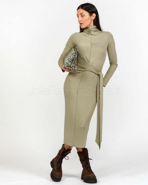 Patrizia Pepe ABITO/DRESS Winter Greige