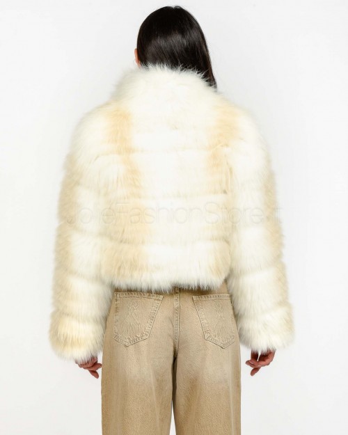 Frame Fur Jacket Natural Fox  335105 NATURALE