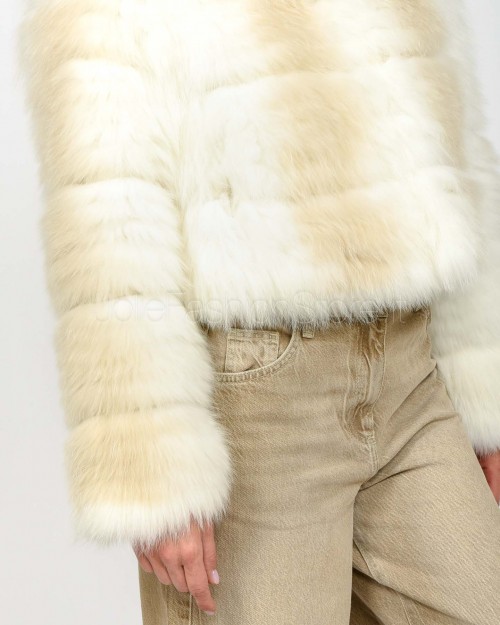 Frame Fur Jacket Natural Fox  335105 NATURALE