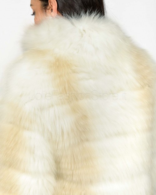 Frame Fur Jacket Natural Fox  335105 NATURALE