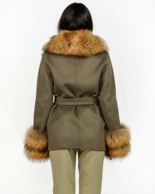 Regina Gold Cappotto Verde/Fumo  52033 FUMO