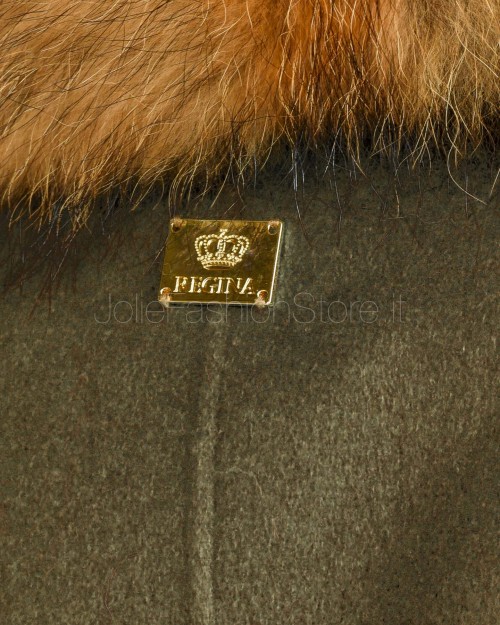 Regina Gold Cappotto Verde/Fumo  52033 FUMO