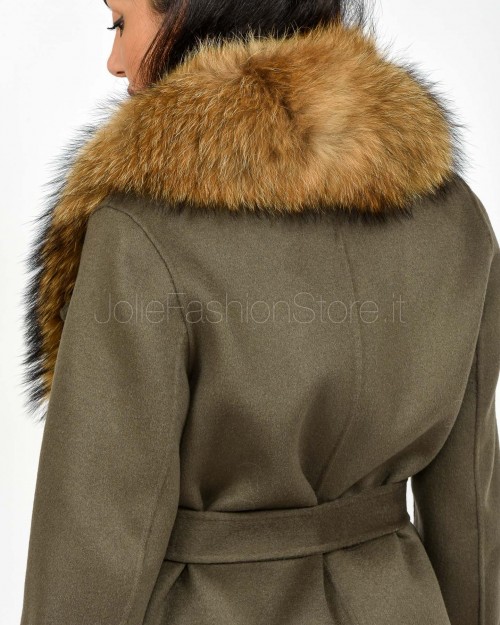 Regina Gold Cappotto Verde/Fumo  52033 FUMO