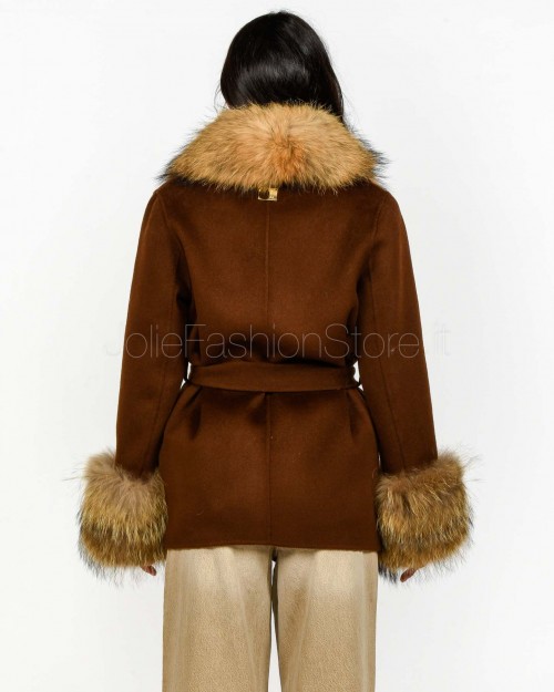 Regina Gold Cappotto Cioccolato/Fumo  52034 BEIGE