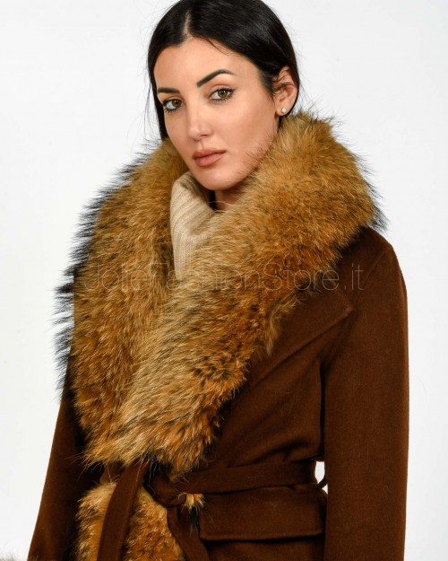 Regina Gold Cappotto Cioccolato/Fumo  52034 BEIGE