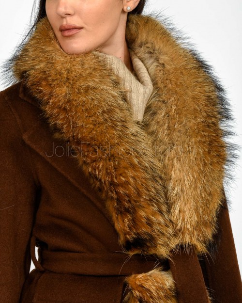 Regina Gold Cappotto Cioccolato/Fumo  52034 BEIGE