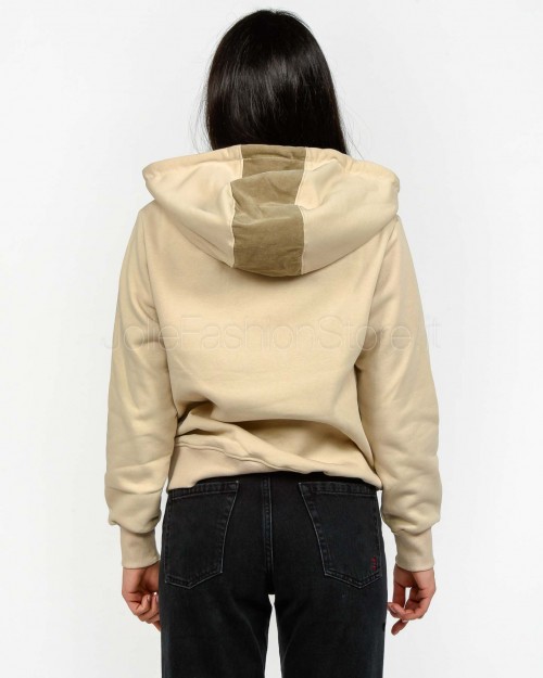 Display Hooded Sweatshirt With Contrast Pocket Sand  KROPA SABBIA