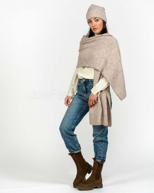 Grace & Mila Sciarpa Taupe  SANGUINE TAUPE