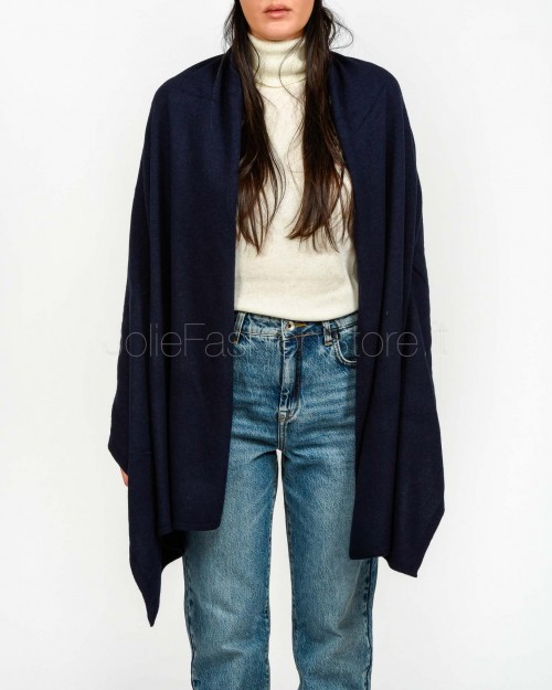 Frame Stola Misto Cashmere Blu  STOLA BLU