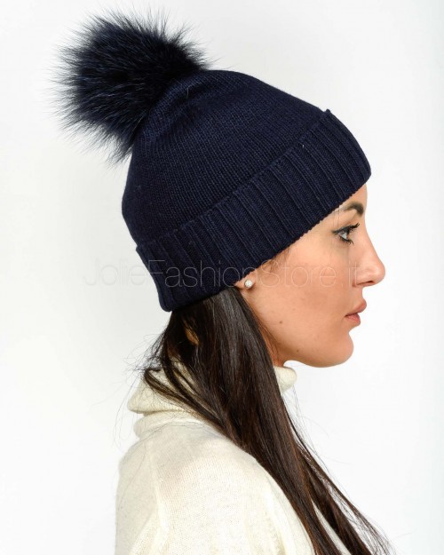 Frame Cappellino Pon Pon Blu  CAPPELLINO BLU