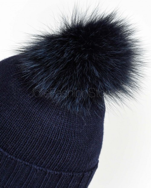 Frame Cappellino Pon Pon Blu  CAPPELLINO BLU