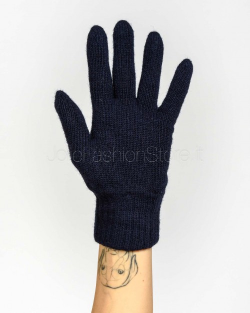 Frame Blue Cashmere Gloves  GUANTI 01 BLU