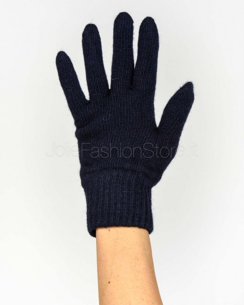 Frame Guanti in Cashmere Blu  GUANTI 01 BLU