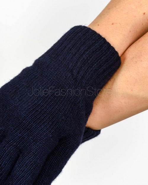 Frame Guanti in Cashmere Blu  GUANTI 01 BLU