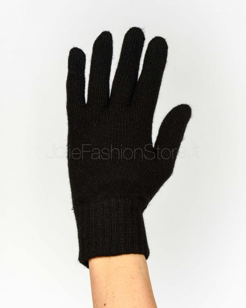 Frame Guanti in Cashmere Nero  GUANTI 01 NERO