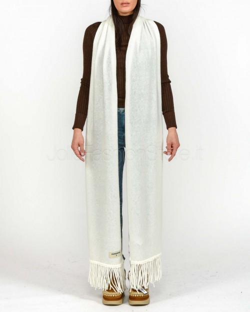 Patrizia Pepe Sciarpa Over Bianco  8F0067 K287 W146
