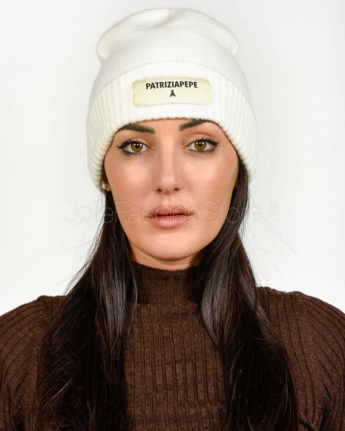Patrizia Pepe Berretto Bianco  8F0082 K287 W146