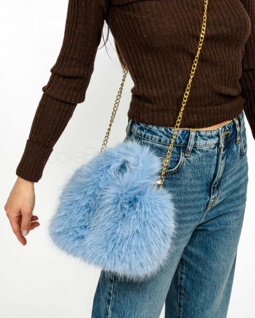 Tavus Milano Borsa in Ecopelliccia Sky  25435 SKY