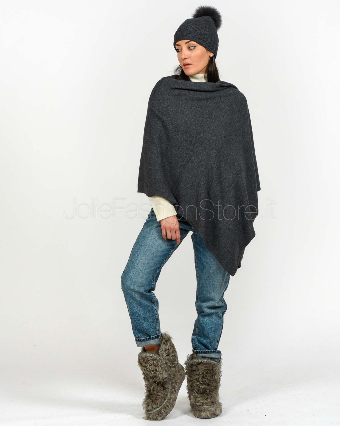 Frame Stola Misto Cashmere Grigio Chiaro  STOLA GRI 2120