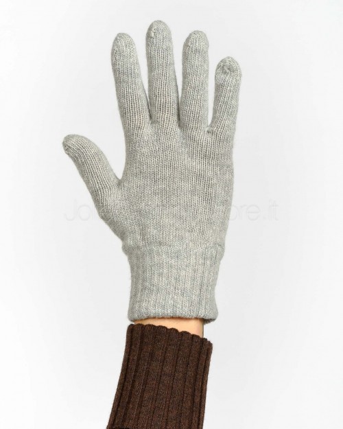 Frame Guanti in Cashmere Grigio Chiaro  GUANTI 01 GRIGIO CHIARO
