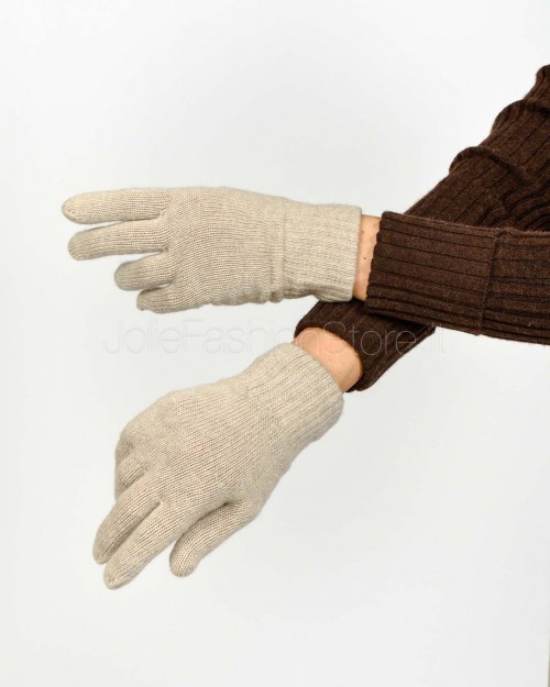 Frame Guanti in Cashmere Beige