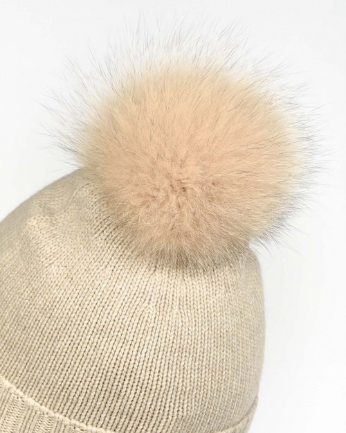 Frame Cappellino Pon Pon Beige  CAPPELLINO LISCIO 770