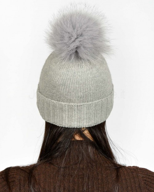 Frame Cappellino Pon Pon Grigio Chiaro  CAPPELLINO GRI 521