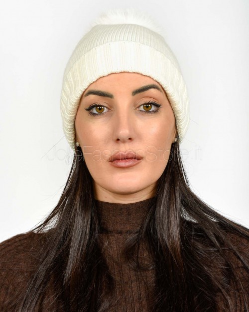 Frame Cappellino Pon Pon Bianco  CAPPELLINO 999