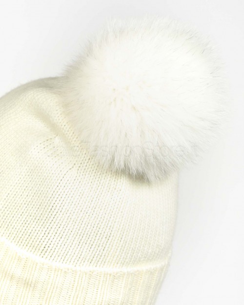 Frame Cappellino Pon Pon Bianco  CAPPELLINO 999