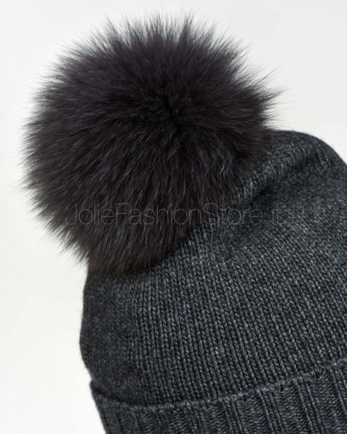 Frame Cappellino Pon Pon Grigio  CAPPELLINO GRIGIO