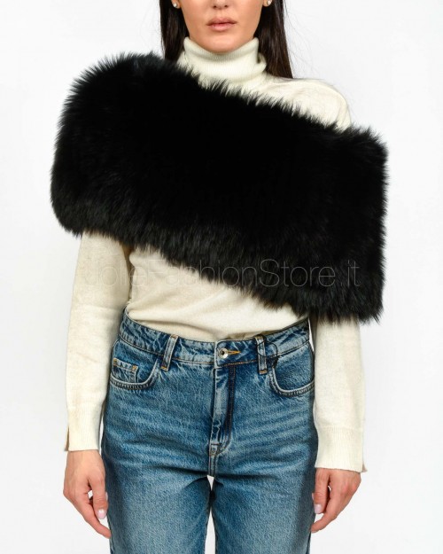 Alessandro Legora Collo Pelo Corto Nero  AL600 NERO