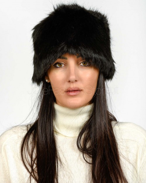 Tavus Milano Cappello in Ecopelliccia Nero  17150 BLK