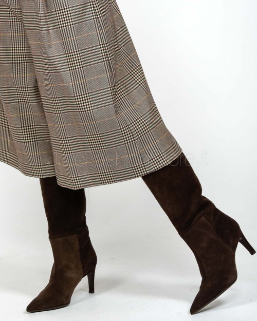 Solo Tre Bermuda Con Piences Caffelatte  M1F0135