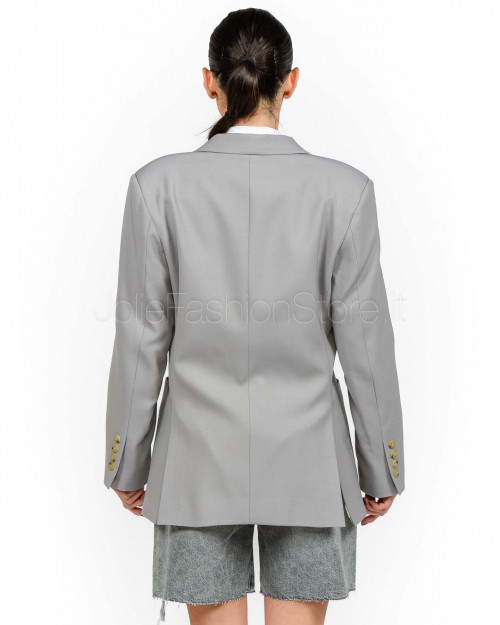 Solo Tre Giacca Monopetto Alluminio  M1F0044 ALLUMINIO