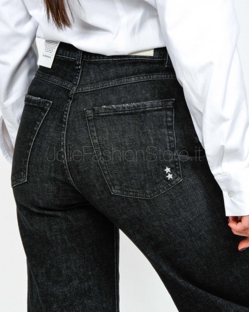 Icon Denim Jeans Crop Modello Angie Nero  ANGIE GR8776