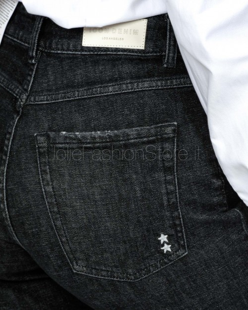 Icon Denim Jeans Crop Modello Angie Nero  ANGIE GR8776