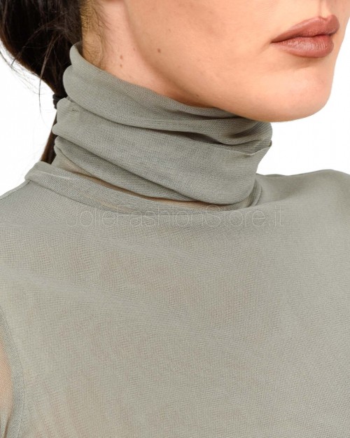 Meimeij Maglia Collo Alto Perla  M5IO15 PERLA