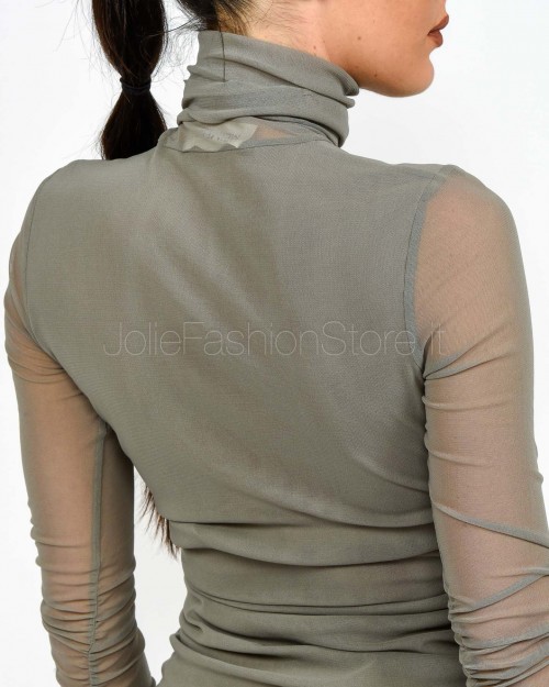 Meimeij Pearl Turtleneck Sweater  M5IO15 PERLA