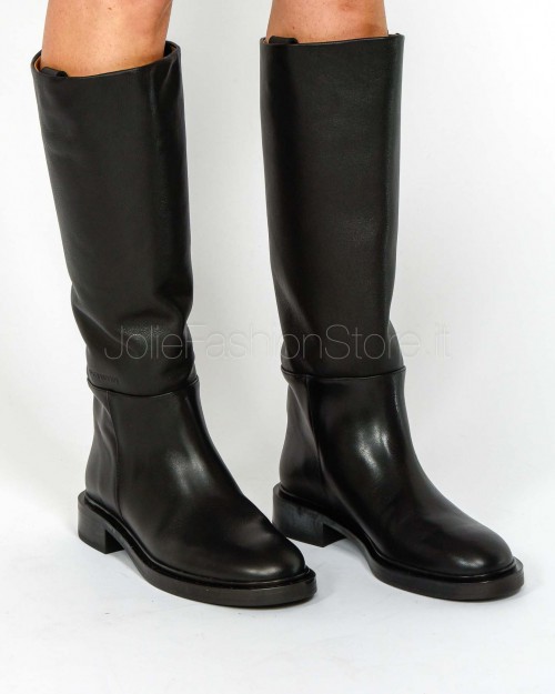 Copenhagen Stivale In Pelle Nero