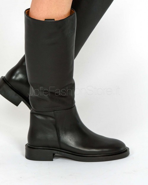 Copenhagen Stivale In Pelle Nero  CPH351 BLK