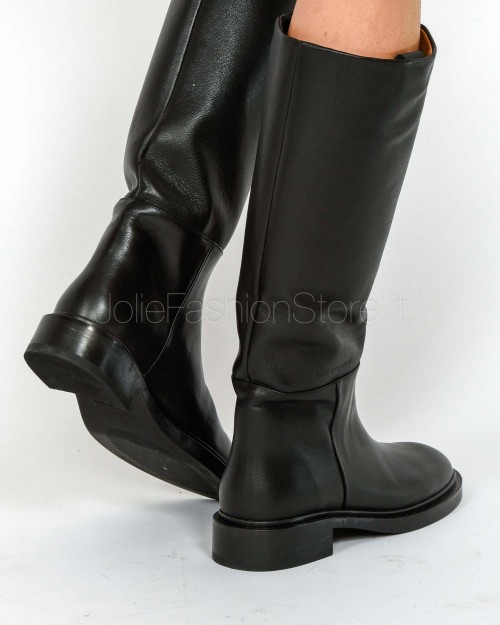 Copenhagen Stivale In Pelle Nero  CPH351 BLK