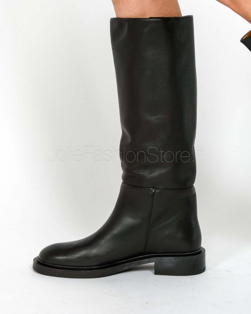 Copenhagen Stivale In Pelle Nero  CPH351 BLK