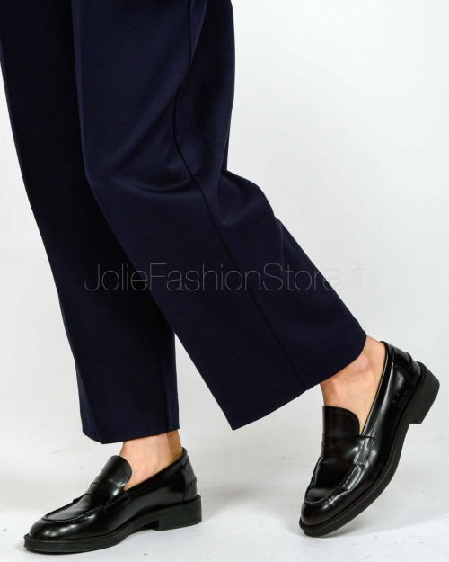 Meimeij Pantalone Con Elastico in Vita Blue Parisien  M5FB02 BLUE