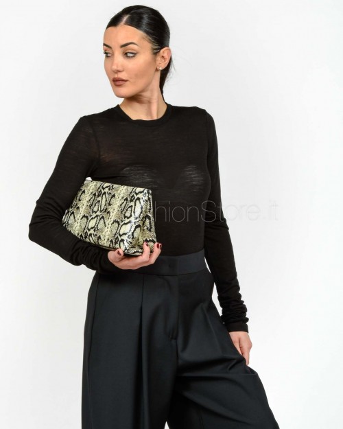 Meimeij Maglia Misto Lana Nero  M5IAB1 NERO