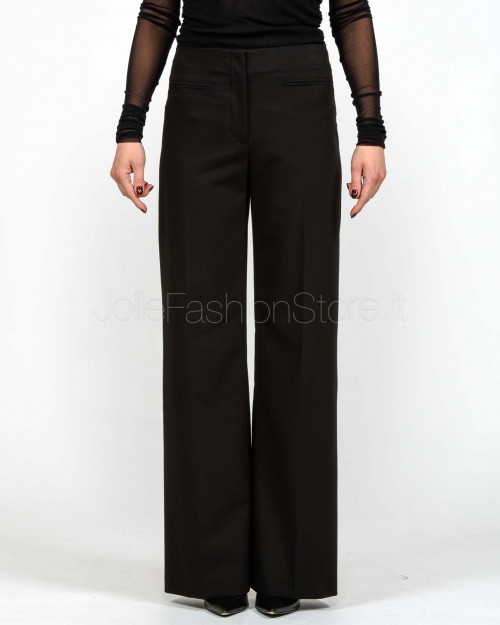 Patrizia Pepe Pantalone "ESSENTIAL" Fluido Nero  2P1725 A498 K103
